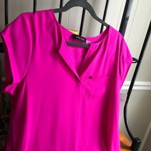 Hot pink and gorgeous with gold accents!